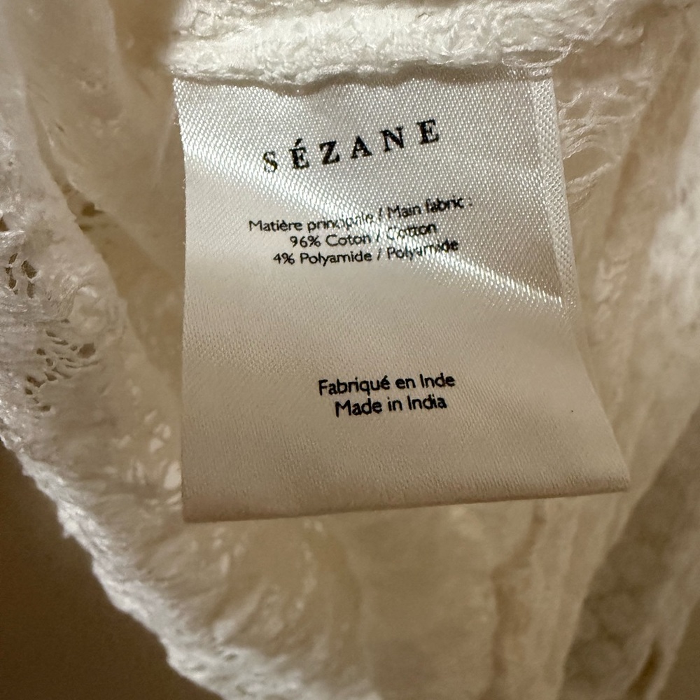 Sezane lace Leonora Blouse - Picture 6 of 10